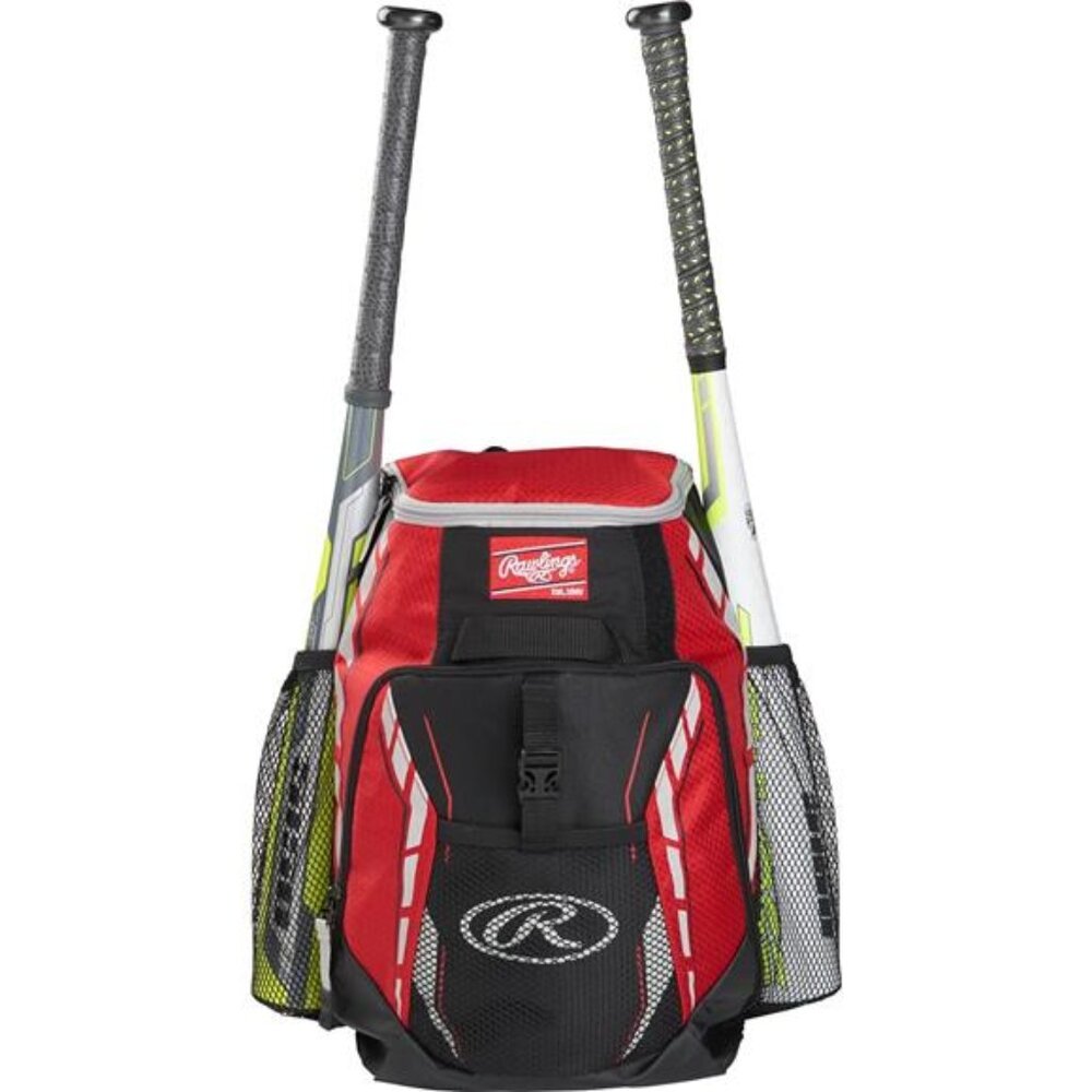 Baseball & Softball Backpack Equipment Bag | T-Ball / Rec /Trave |Multiple Color